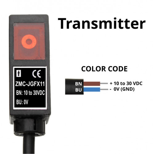Laser Beam Kit 10m - TX + RX Pair - Micro Robotics