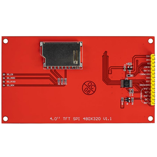 TFT 4 Inch Display with Touch SPI - ST7796 Chipset - Micro Robotics