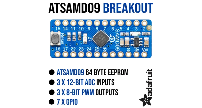 Adafruit ATSAMD09 Breakout Adafruit ATSAMD09 Breakout