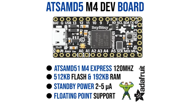 Adafruit M4 Express SAMD51 120MHz Adafruit M4 Express SAMD51 120MHz