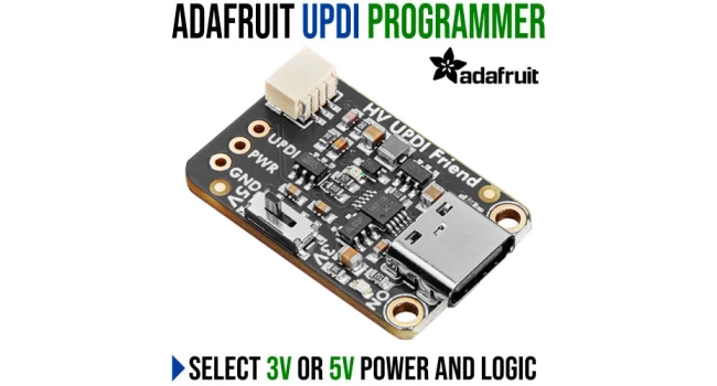 Adafruit High Voltage UPDI Programmer