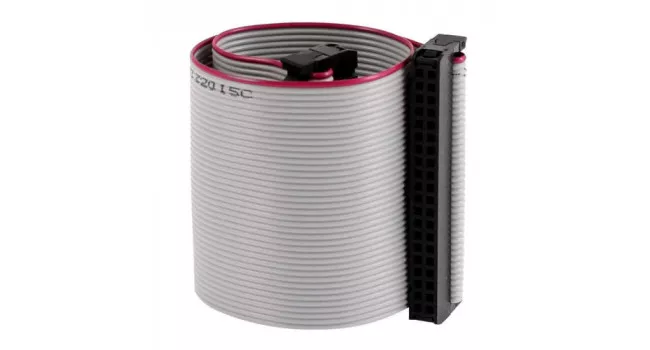 Ribbon Cable, 40 Way with Female IDC Connectors, 40cm