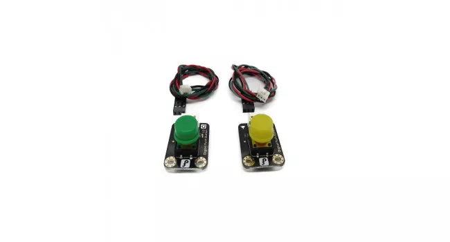 Digital Push Button - Green and Yellow Digital Push Button - Green and Yellow