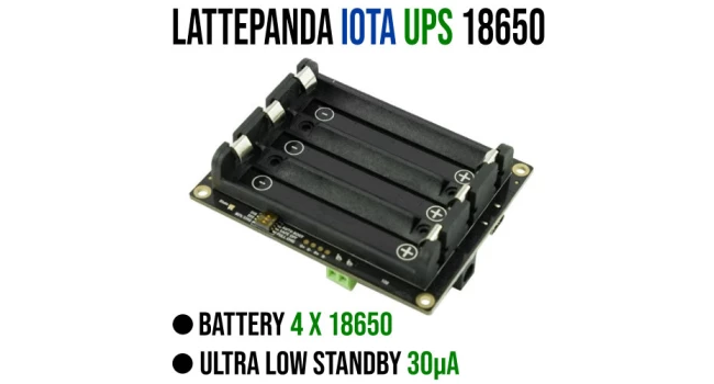 LattePanda IOTA Smart UPS Expansion Board LattePanda IOTA Smart UPS Expansion Board