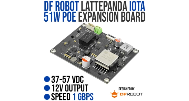 DF Robot LattePanda IOTA 51W PoE Expansion Board