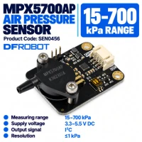 Gravity: Air Pressure Sensor (15-700kPa) - I2C - MPX5700AP Gravity: Air Pressure Sensor (15-700kPa) - I2C - MPX5700AP