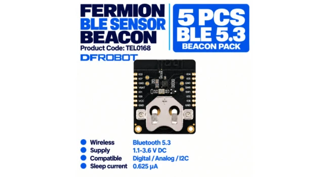 DF Robot BLE Sensor Beacon (5 Pack) DF Robot BLE Sensor Beacon (5 Pack)