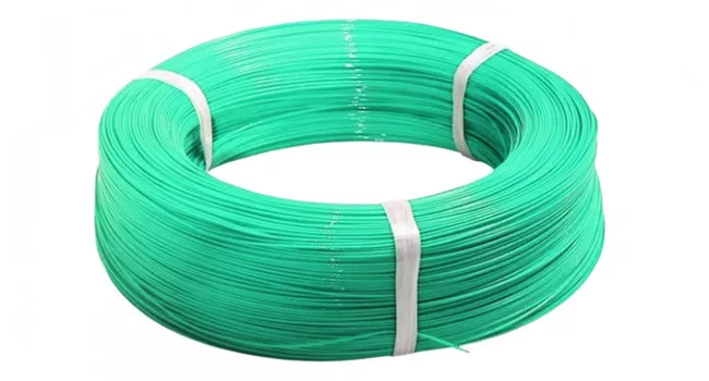 Wire 18 AWG, Tinned Copper, PVC, Green, 590 Meter Wire 18 AWG, Tinned Copper, PVC, Green, 590 Meter
