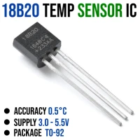 18B20 Temperature Sensor Chip TO-92 18B20 Temperature Sensor Chip TO-92