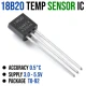 18B20 Temperature Sensor Chip TO-92 18B20 Temperature Sensor Chip TO-92