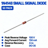 1N4148 Small Signal Diode (50 Pack) 1N4148 Small Signal Diode (50 Pack)