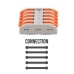 Type 22-5 Easy Connector 5 Way 400V 32A (4 pack) Type 22-5 Easy Connector 5 Way 400V 32A (4 pack)