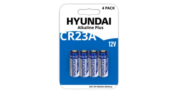 Hyundai Battery 12V - Size 23A (4 Pack)