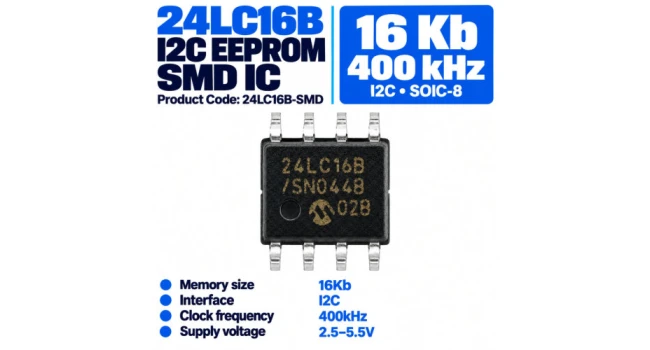 EEPROM 16KB EEPROM I2C - SMD EEPROM 16KB EEPROM I2C - SMD