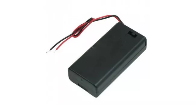 Battery Holder with switch - 2 x AA Battery Holder with switch - 2 x AA