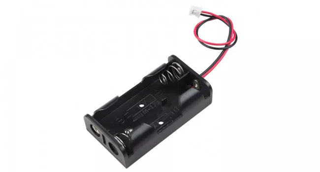 Battery Holder, 2xAA with JST-XH Connector Battery Holder, 2xAA with JST-XH Connector