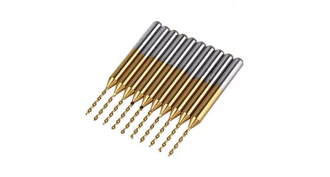TNC 1.0MM Carbide Drill Bit (10 Pack)