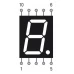 7 Segment 1.8" Common Cathode - Blue 7 Segment 1.8" Common Cathode - Blue