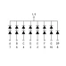 7 Segment 1.8" Common Cathode - Blue 7 Segment 1.8" Common Cathode - Blue