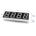 7 Segment 4 Digit Common Cathode - White