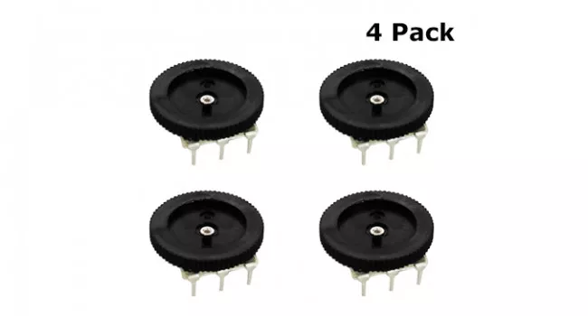 Dial Potentiometer 10K (4 Pack) Dial Potentiometer 10K (4 Pack)