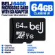 BELJ 64GB microSDXC Card with SD Adapter BELJ 64GB microSDXC Card with SD Adapter