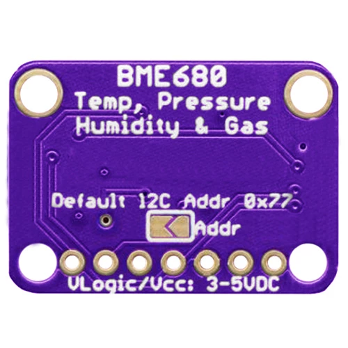 Capteur Environnemental BME680 Waveshare – Mesure Température, Humidité, Pression, Gaz, Compatible Raspberry Pi, ESP32