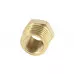 BSPT Brass Reducer - 1/8" to 1/4" BSPT Brass Reducer - 1/8" to 1/4"