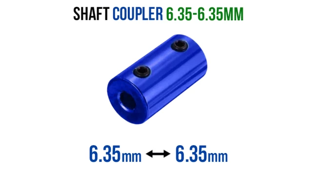 Coupler Direct 6.35mm-6.35mm