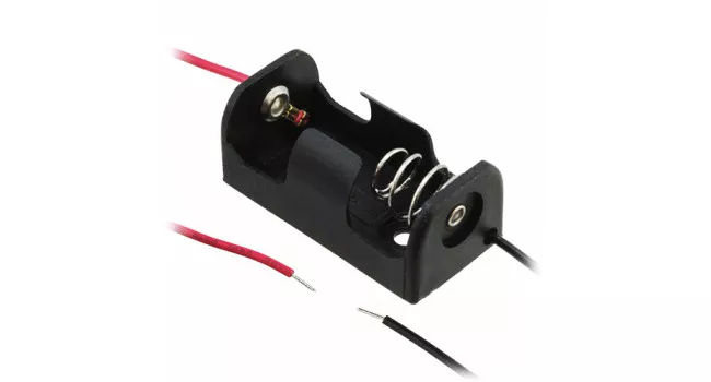 CR2 Battery Holder - Wire Single Cell CR2 Battery Holder - Wire Single Cell