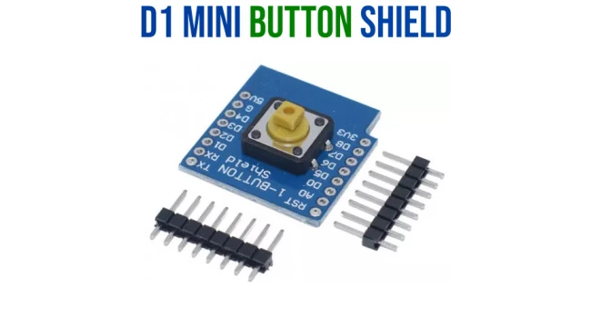 D1 Mini Button Shield D1 Mini Button Shield