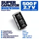 Super Capacitor 500F 2.7V Double Layer Super Capacitor 500F 2.7V Double Layer