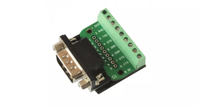 Breakout DB9 male - 9 Terminal Breakout DB9 male - 9 Terminal