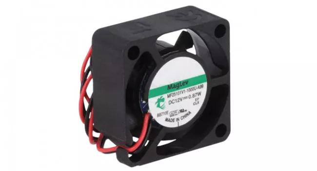 Fan 25x25x10mm 12V