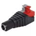DC Female Jack 2.1/5.5mm Connector - Spring Terminals