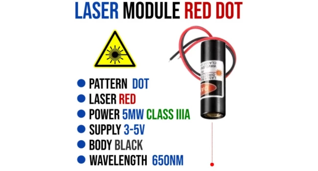 Laser Module 5mW Red Dot Laser Module 5mW Red Dot
