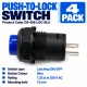 DS-428 Blue Push-to-Lock Switch – 4 Pack DS-428 Blue Push-to-Lock Switch – 4 Pack