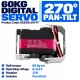 Digital Servo 60kg.cm with Pan and Tilt Kit Digital Servo 60kg.cm with Pan and Tilt Kit