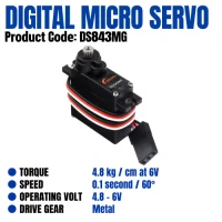 Metal Gear Micro Servo 4.8kg·cm Metal Gear Micro Servo 4.8kg·cm