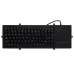 Wall Mount Keyboard with Touchpad (USB, Industrial Embedded Design) Wall Mount Keyboard with Touchpad (USB, Industrial Embedded Design)