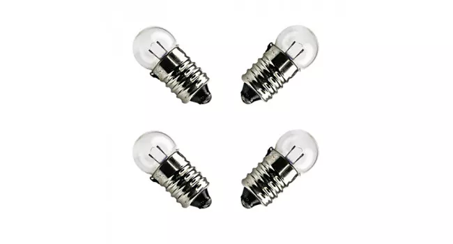 Lamp E10 3-3.8V 300ma (4 Pack) Lamp E10 3-3.8V 300ma (4 Pack)