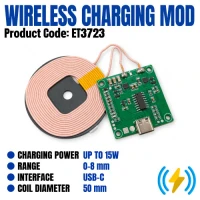 Wireless Charging Module 15W USB-C Wireless Charging Module 15W USB-C