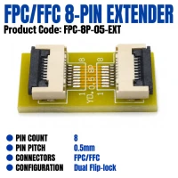 FPC 8-Pin Extension Board 0.5mm Pitch FPC 8-Pin Extension Board 0.5mm Pitch
