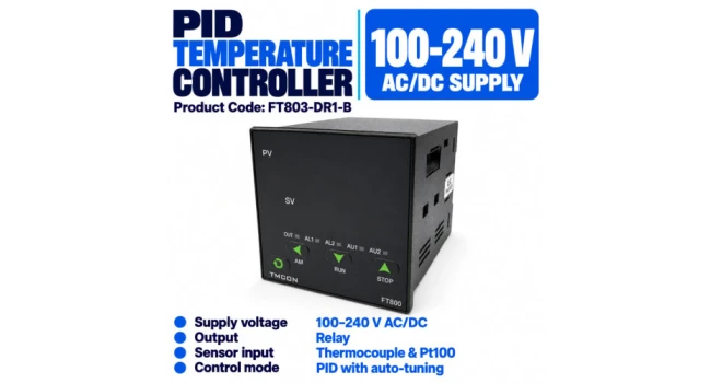 TMCON PID Temperature Controller Relay FT803-DR1-B