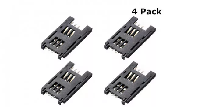 GSM SIM Holder - 6 Pin (4 Pack)