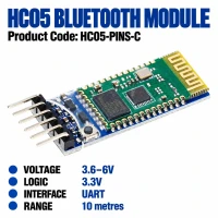 HC05 Bluetooth Module with Pins HC05 Bluetooth Module with Pins