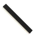 Header Female 30 Pin 2.54mm Pitch Black (10 Pack) Header Female 30 Pin 2.54mm Pitch Black (10 Pack)