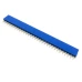 Header Female 30 Pin 2.54mm Pitch Blue (10 Pack) Header Female 30 Pin 2.54mm Pitch Blue (10 Pack)