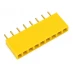 Header Female 8 Pin Pitch 2.54mm - Yellow (10 Pack) Header Female 8 Pin Pitch 2.54mm - Yellow (10 Pack)