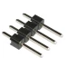 Header Male Pin Connector 4 Way Pitch 2.54mm (25 Pack) Header Male Pin Connector 4 Way Pitch 2.54mm (25 Pack)